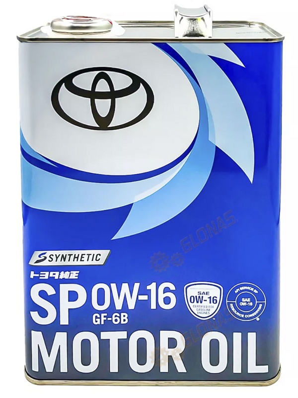 Toyota Genuine Motor Oil 0W-16 2