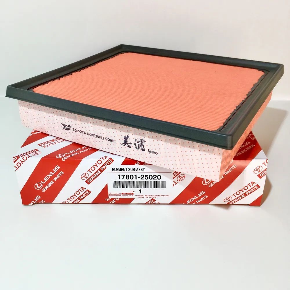 Воздушный фильтр ДВС Элемент подэлемента воздушного фильтра 17801-25020 1